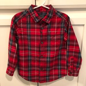 The Children’s Place plaid dress shirt, 3T